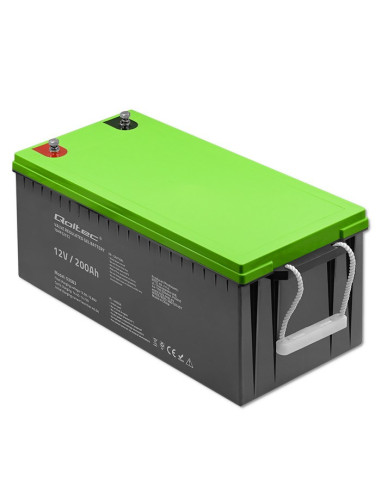 Qoltec Akumulator Żelowy 12V | 200Ah | Gel