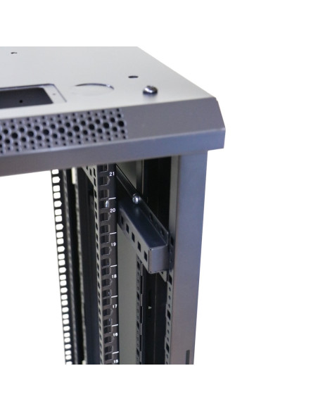 Extralink Szafa Rack Stojąca 22U 600X600 Czarna