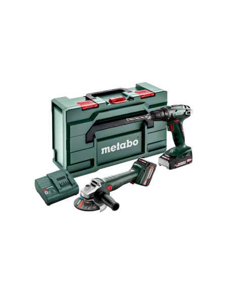 Metabo Set 2.4.3 18 V 1600 Rpm Czarny, Zielony, Czerwony