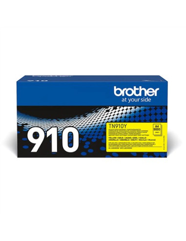 Brother Tn-910Y Kaseta Z Tonerem 1 Szt. Oryginalny Żółty