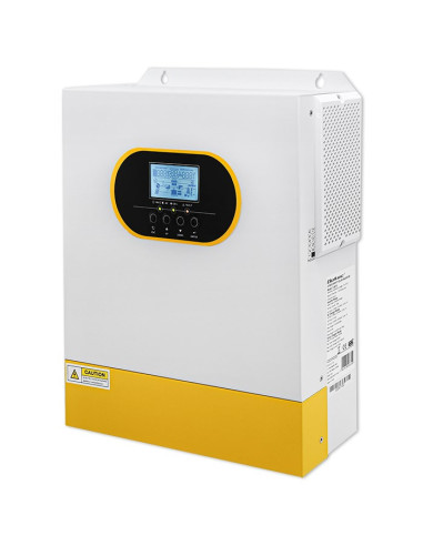 Qoltec Hybrydowy Inwerter Solarny Off-Grid 3.5Kva| 3.5Kw | 100A | Mppt | Lcd | Bms | Sinus