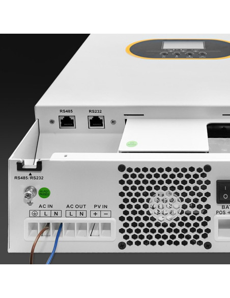 Qoltec Hybrydowy Inwerter Solarny Off-Grid 3.5Kva| 3.5Kw | 100A | Mppt | Lcd | Bms | Sinus