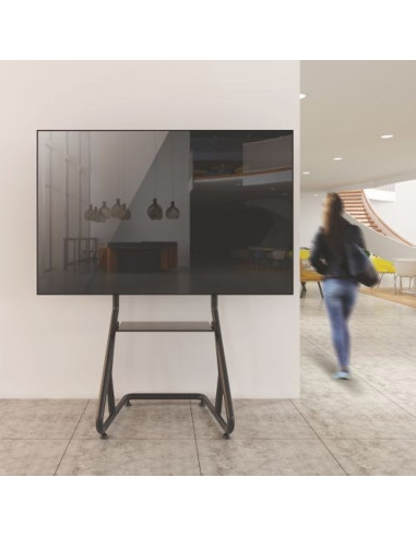 Techly Ica-Tr38 Uchwyt Do Tablic Informacyjnych 2,67 M (105") Czarny