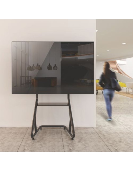 Techly Ica-Tr38 Uchwyt Do Tablic Informacyjnych 2,67 M (105") Czarny