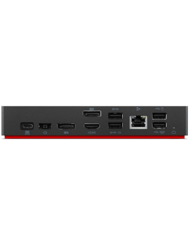 Lenovo Thinkpad Universal Usb-C Smart Dock Przewodowa Thunderbolt 4 Czarny