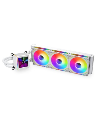 Lian Li Galahad Ii Lcd 360 Sl-Inf Aio, Argb - White