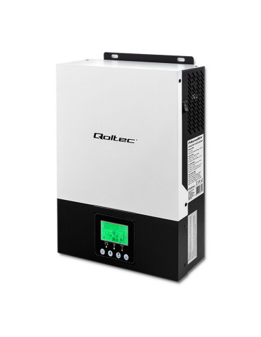 Qoltec Inwerter Solarny Hybrydowy Off-Grid 2.4Kw | 80A | Mppt | Sinus