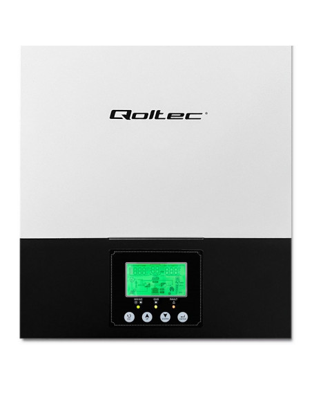 Qoltec Inwerter Solarny Hybrydowy Off-Grid 2.4Kw | 80A | Mppt | Sinus