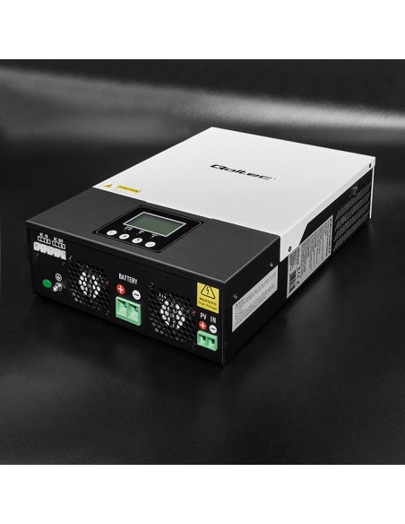 Qoltec Inwerter Solarny Hybrydowy Off-Grid 2.4Kw | 80A | Mppt | Sinus