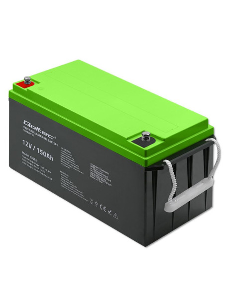Qoltec Akumulator Żelowy 12V | 150Ah | Gel