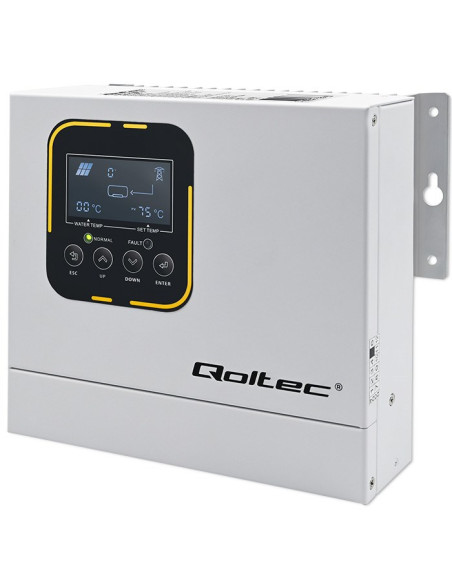Qoltec Inwerter Przetwornica Solarna Do Grzania Wody Eco Solar Boost | Mppt | Bypass | Lcd | 4Kw