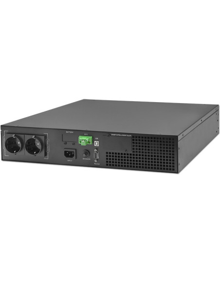 Qoltec Zasilacz Awaryjny Ups Do Rack 1Kva | 1000W | Power Factor 1.0 | Lcd | Epo | Usb | On-Line