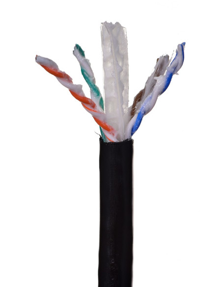 Alantec Kabel Sieciowy U/Utp Kat.6 Pe Zewnętrzny Żelowany 305M
