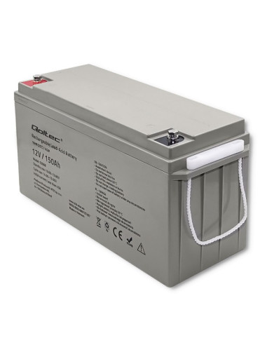 Qoltec Akumulator Agm 12V | 150Ah | Max.2250A