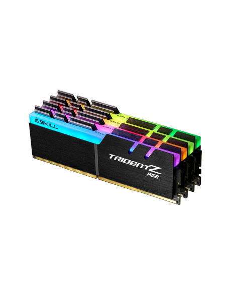 G.skill Tridentz Rgb Ddr4 64Gb 4X16Gb 3600Mhz Cl16 Xmp2 F4-3600C16Q-64Gtzrc