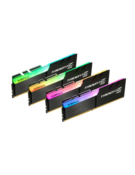 G.skill Tridentz Rgb Ddr4 64Gb 4X16Gb 3600Mhz Cl16 Xmp2 F4-3600C16Q-64Gtzrc