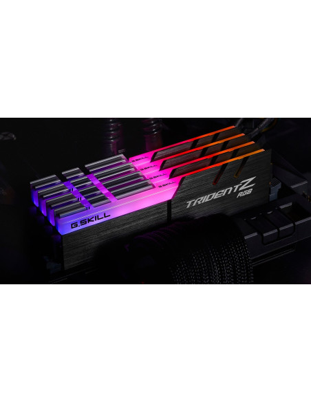 G.skill Tridentz Rgb Ddr4 64Gb 4X16Gb 3600Mhz Cl16 Xmp2 F4-3600C16Q-64Gtzrc