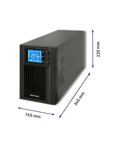 Zasilacz Qoltec 53042 (Mt  1000Va)