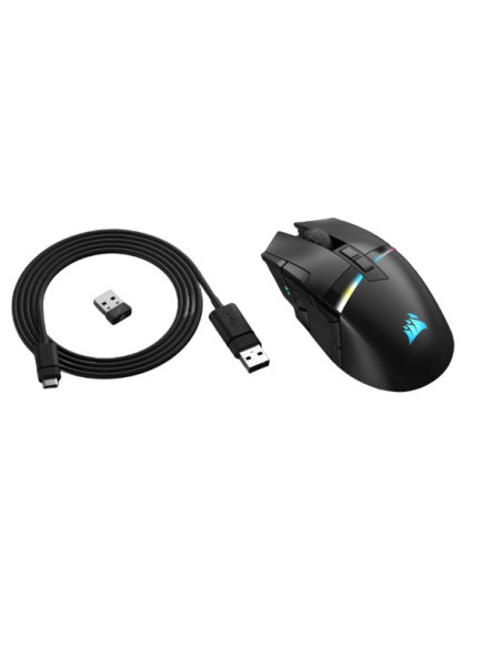 Corsair Ch-931A011-Eu Myszka Gaming Po Prawej Stronie Rf Wireless + Bluetooth Optyczny 26000 Dpi