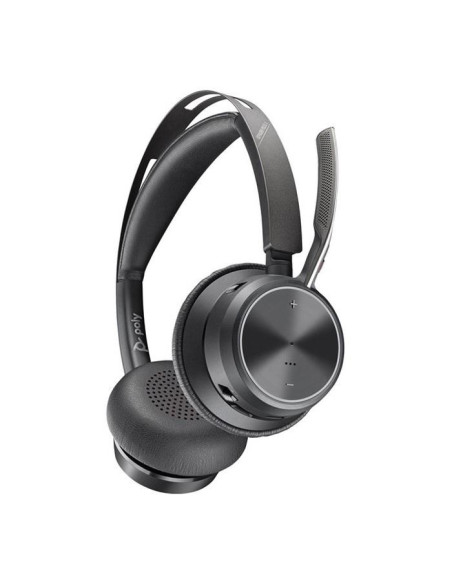 Poly Zestaw Słuchawkowy Voyager Focus 2 Usb-C-C + Przejściówka Usb-C/A