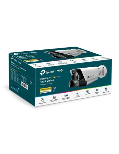 Tp-Link Vigi C340S Pocisk Kamera Bezpieczeństwa Ip Zewnętrzna 2688 X 1520 Px Ściana
