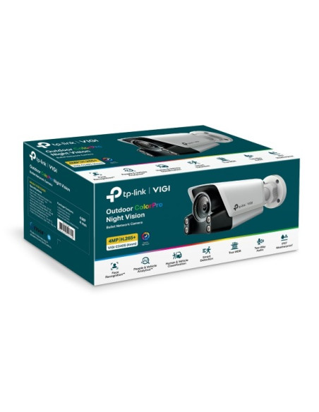 Tp-Link Vigi C340S Pocisk Kamera Bezpieczeństwa Ip Zewnętrzna 2688 X 1520 Px Ściana