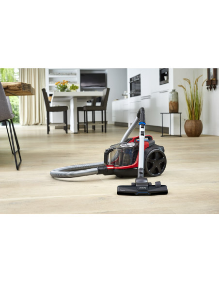 Odkurzacz Bezworkowy Philips Fc9729/09 (650W  Kolor Czarno-Czerwony, Kolor Czarny, Kolor Czerwony)