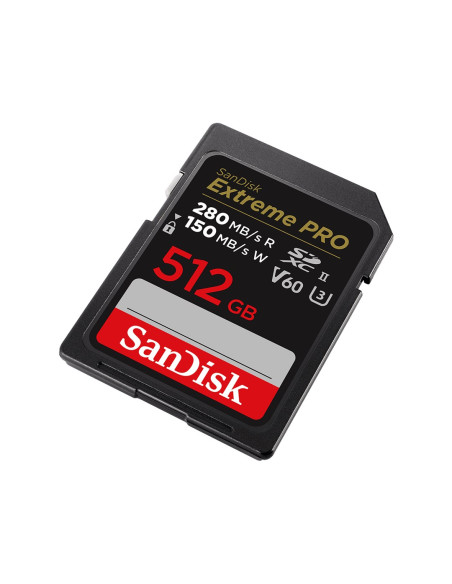 Karta Sandisk Extreme Pro Sdxc 512Gb 280/150 Mb/S V60 Uhs-Ii