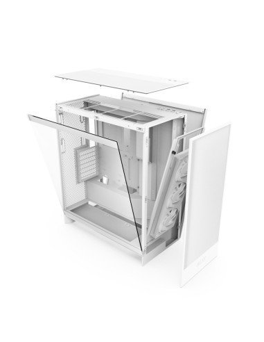 Nzxt Obudowa H7 Flow Rgb Midi Tower Z Oknem Biała (2024)