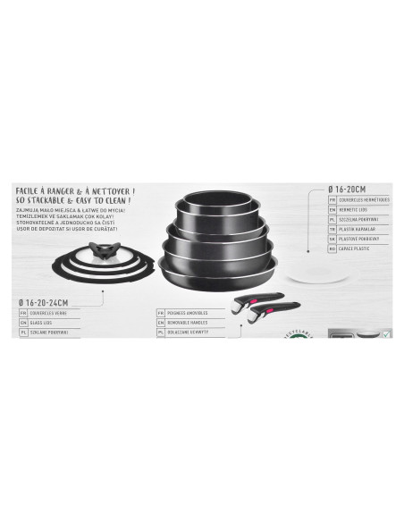 Zestaw Garnków Tefal Ingenio Easy Cook Clean 13Ele.