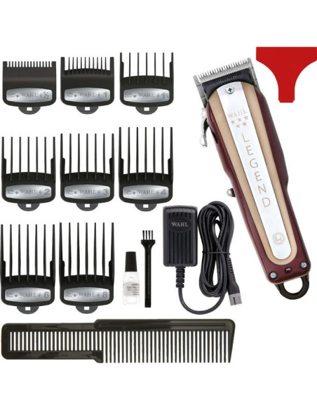 Wahl Cordless Legend Bordowy, Srebrny Litowo-Jonowa (Li-Ion)