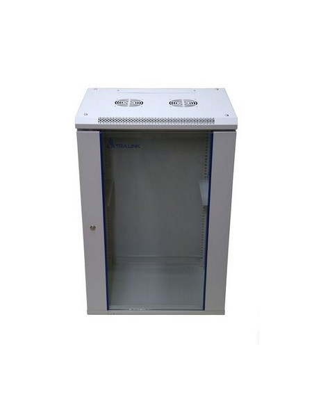 Extralink - Szafka Wisząca 19" 18U 600X450 Szara