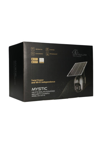 Extralink Kamera Mystic 4G Ptz Z Panelem Solarnym