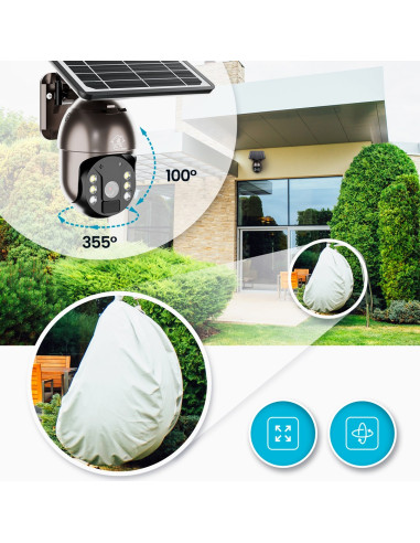 Extralink Kamera Mystic 4G Ptz Z Panelem Solarnym