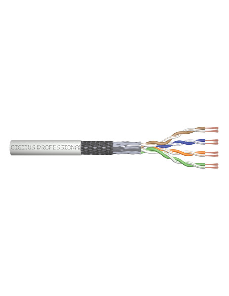 Digitus Kabel Typu Linka Kat.5E, Sf/Utp, Awg 26/7, Pvc, 305M, Szary, Karton