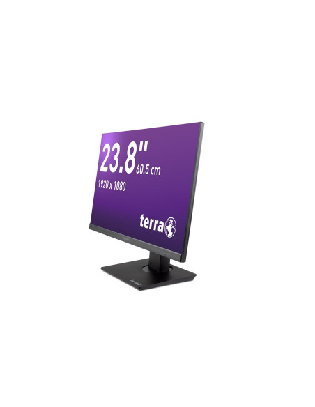 Wortmann Ag Terra 3030226 Monitor Komputerowy 61 Cm (24") 1920 X 1080 Px Full Hd Led Czarny