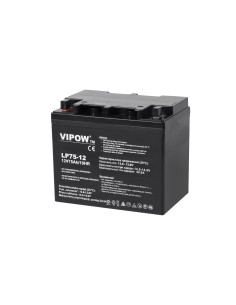 Akumulator Żelowy Vipow 12V 75Ah