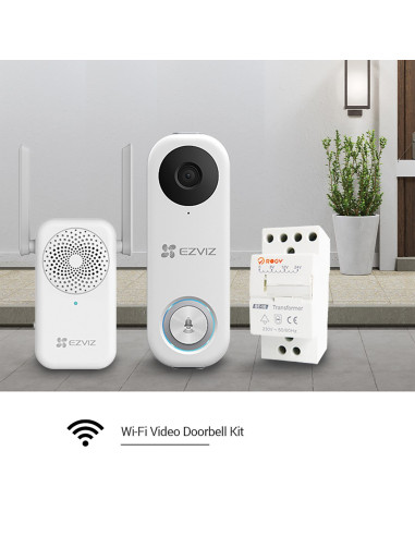 Zestaw Dzwonek Wifi + Gong Ezviz Cs-Db1C Kit