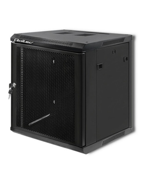 Qoltec Szafy Rack 19" | 12U | 600X635X600 | Perforowane Drzwi