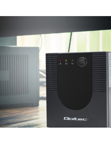 Qoltec Zasilacz Awaryjny Ups Line Interactive Monolith | 2000Va | 1200W