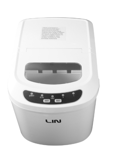 Kostkarka Do Lodu Lin Ice Pro-W12 Biała