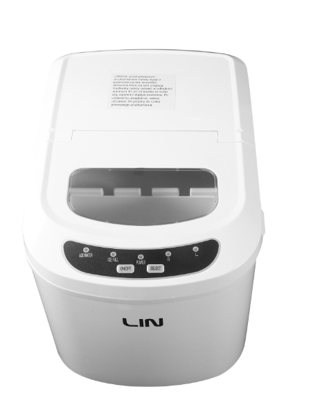 Kostkarka Do Lodu Lin Ice Pro-W12 Biała