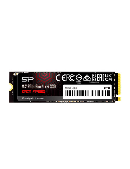 Ssd Silicon Power 2Tb Ud90 Nvme 4.0 Gen4 Pcie M.2