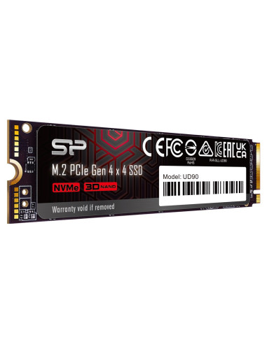 Ssd Silicon Power 2Tb Ud90 Nvme 4.0 Gen4 Pcie M.2