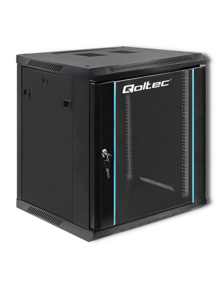 Qoltec Szafa Rack 19" | 12U | 600 X 635 X 600