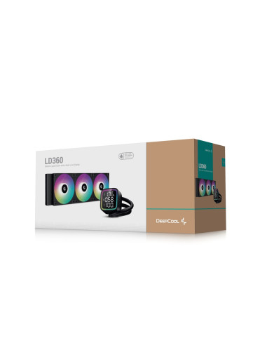 Deepcool Ld360 Procesor Chłodnica Cieczy All-In-One 12 Cm Czarny 1 Szt.