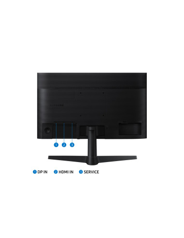 Samsung Lf24T370Fwr Monitor Komputerowy 61 Cm (24") 1920 X 1080 Px Full Hd Lcd Czarny