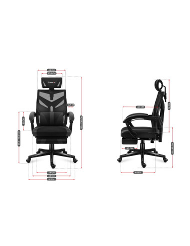 Fotel Gamingowy Huzaro Combat 5.0 Black