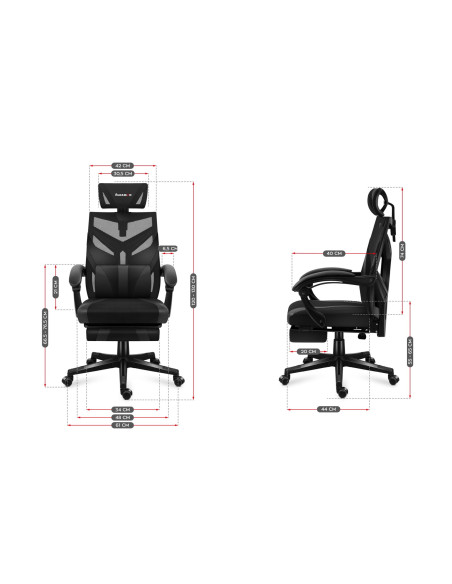 Fotel Gamingowy Huzaro Combat 5.0 Black