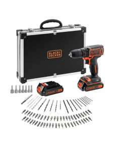 Wiertarko-Wkrętarka 18V Cdc18Bafc-Qw Black+Decker